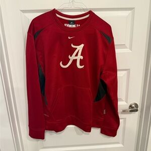 Nike Therma-Fit Men's Crimson Alabama Pullover Jacket